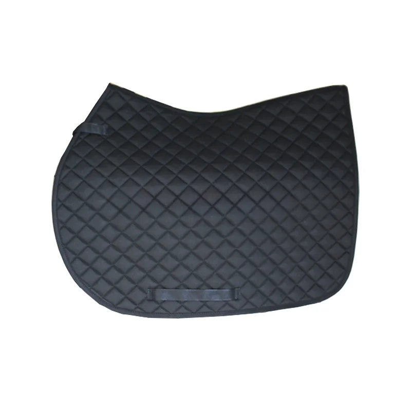 Pure Cotton Breathable Saddle Pad - Anti-Slip Shock Absorbent Riding Pad - Ghoddosh