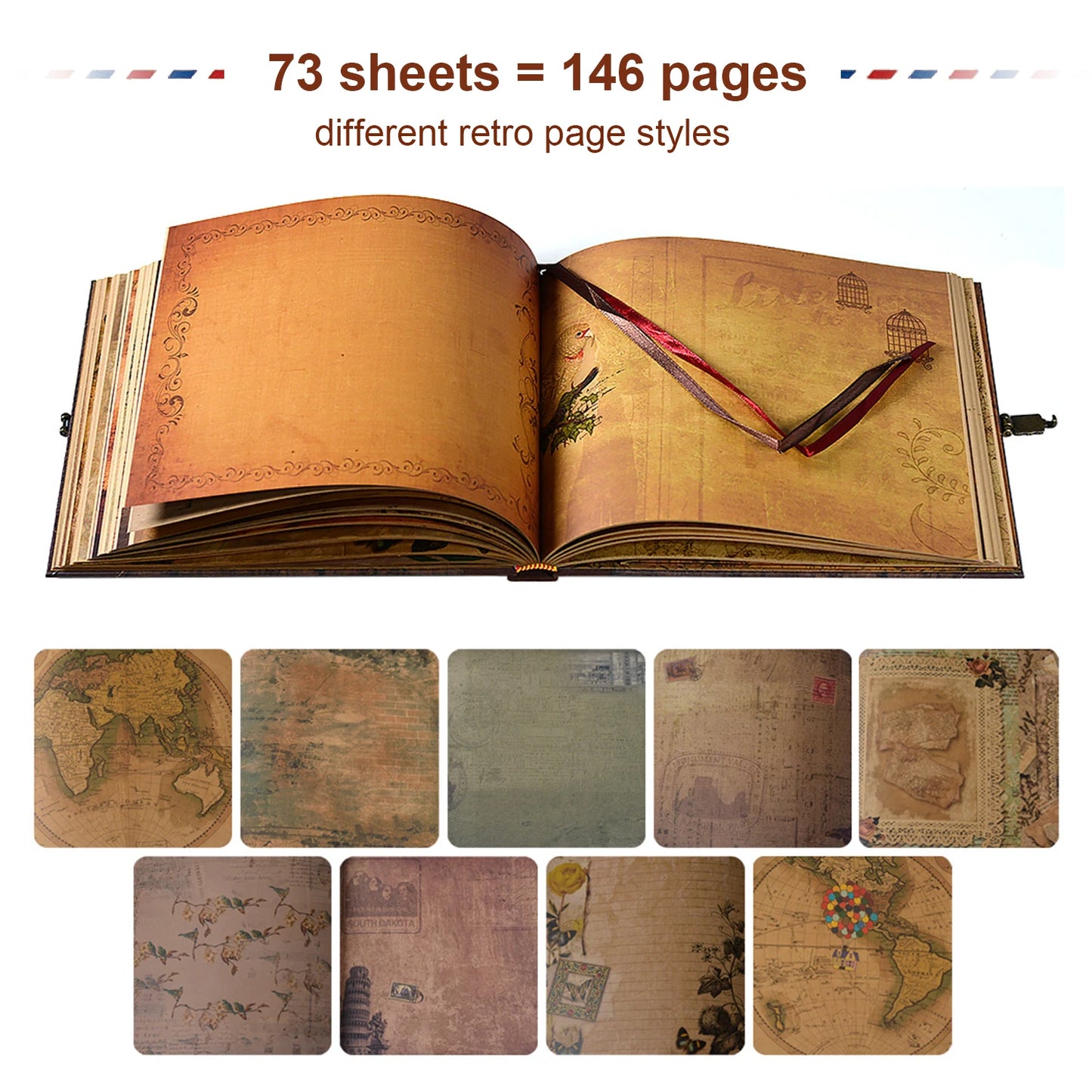 Handmade Adventure Album , save the moments that value with your beloved , customized with your own touch - Ghoddosh