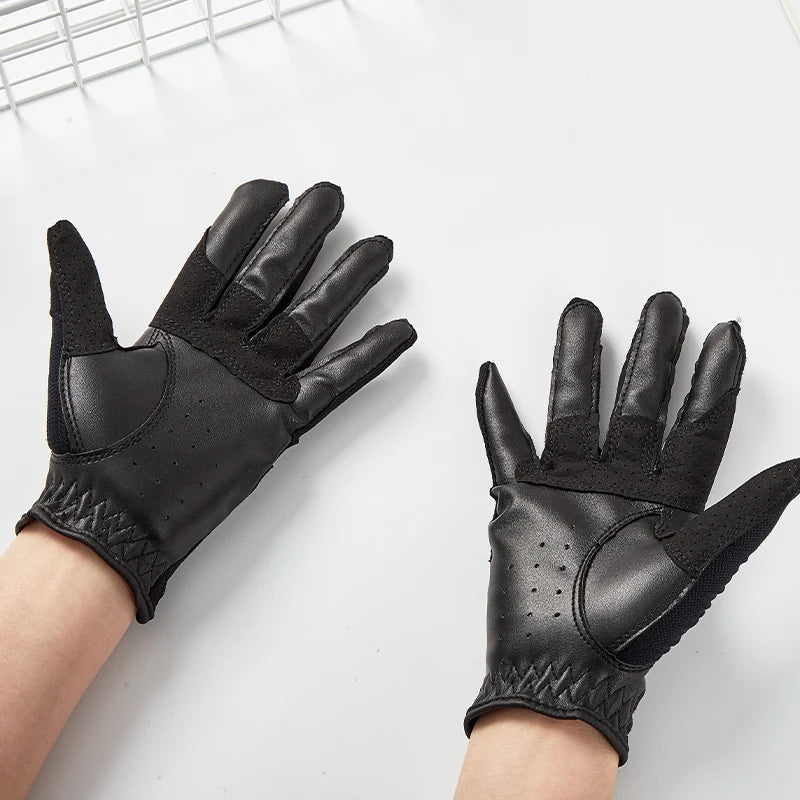 Equestrian gloves , breathable  anti slip  wear-resistant . Ghoddosh