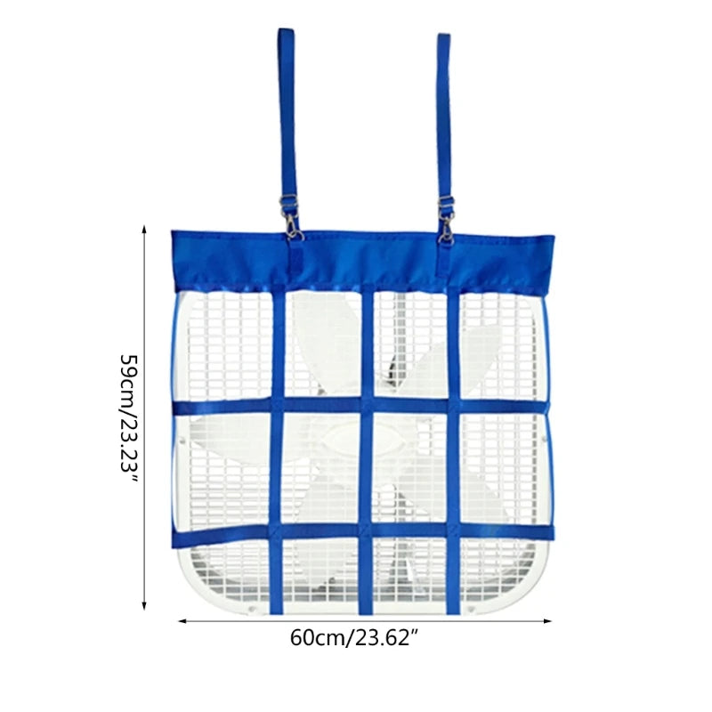 Adjustable Classically Equine Horse Box Fan Hanging Bag For Stable Supplies - Ghoddosh