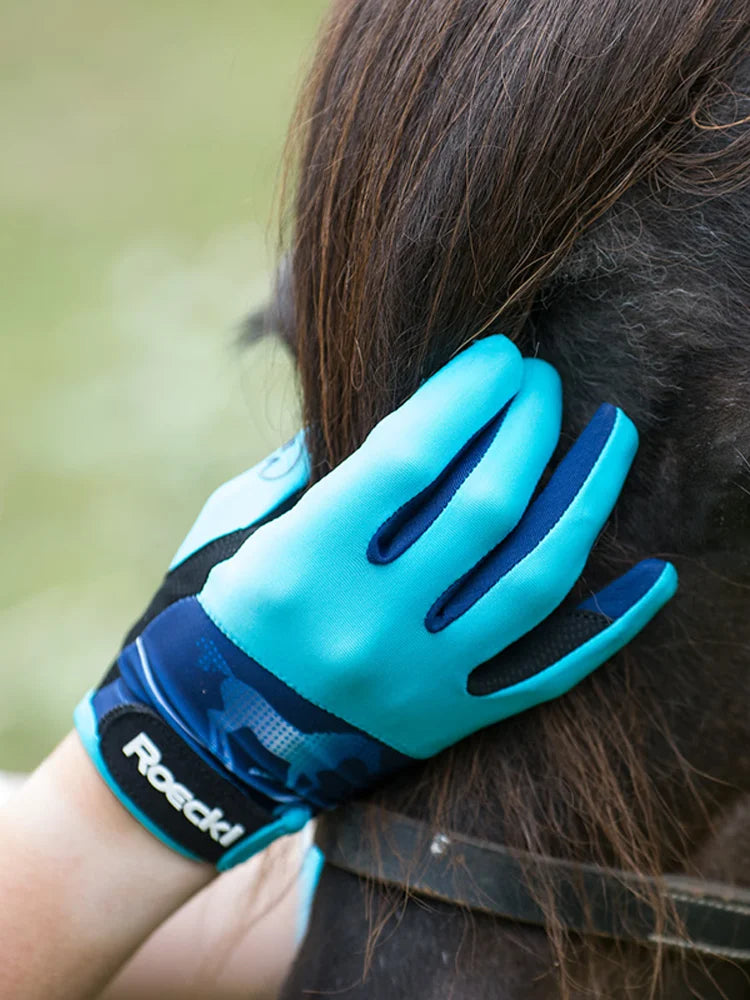 Germany Children's  Riding   Breathable , Anti-slip Gloves . Ghoddosh