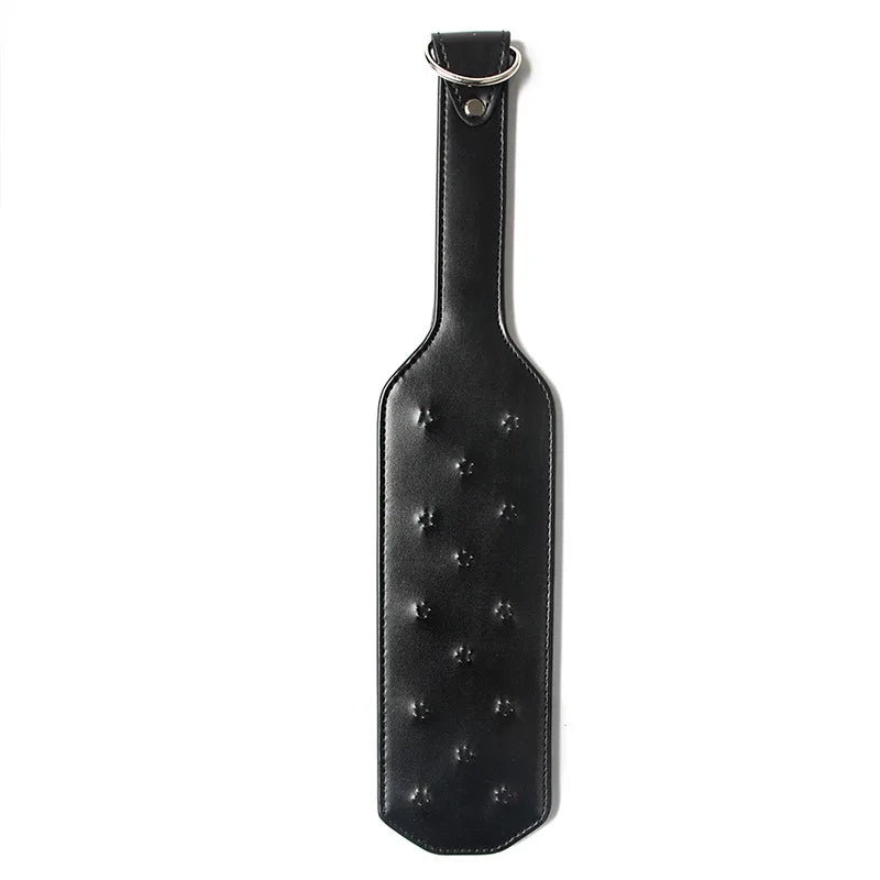 Stainless steel Spikes Leather Whip for Horse Training