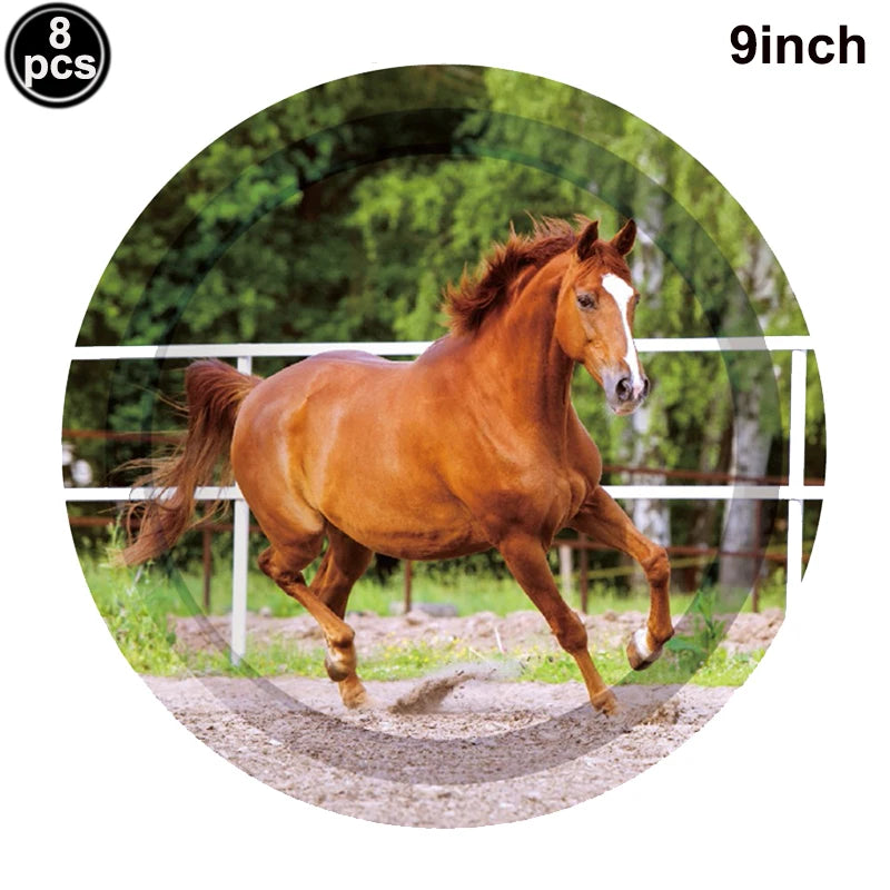Horse Party Banners . Wild Horse Paper Décor