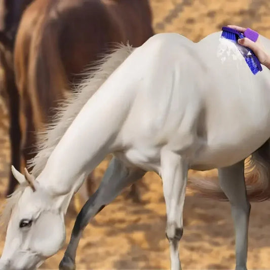Horse Grooming Brush, Flexible And Bendable Brush