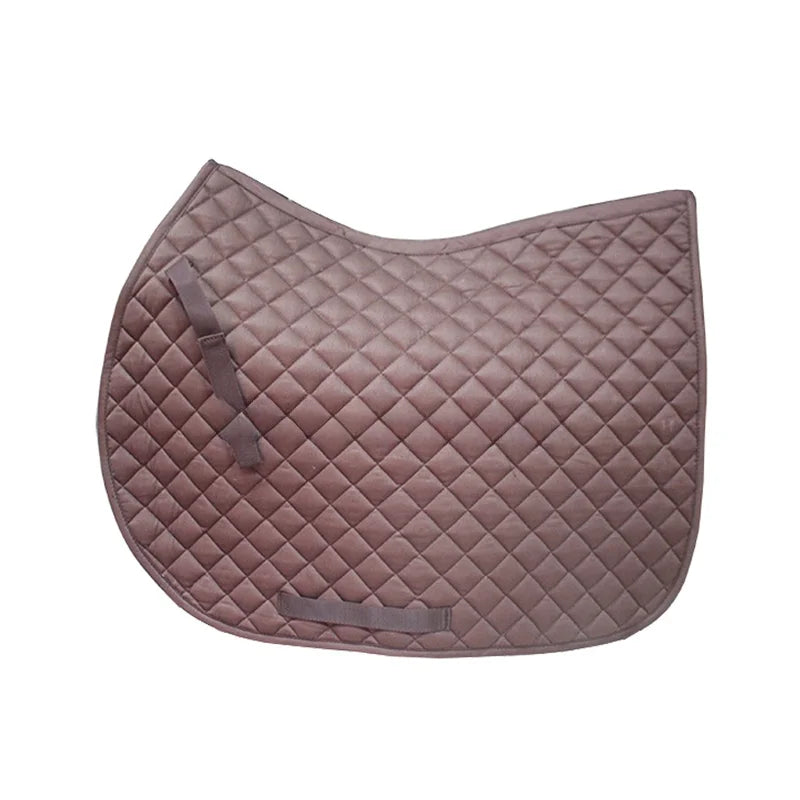 Pure Cotton Breathable Saddle Pad - Anti-Slip Shock Absorbent Riding Pad - Ghoddosh