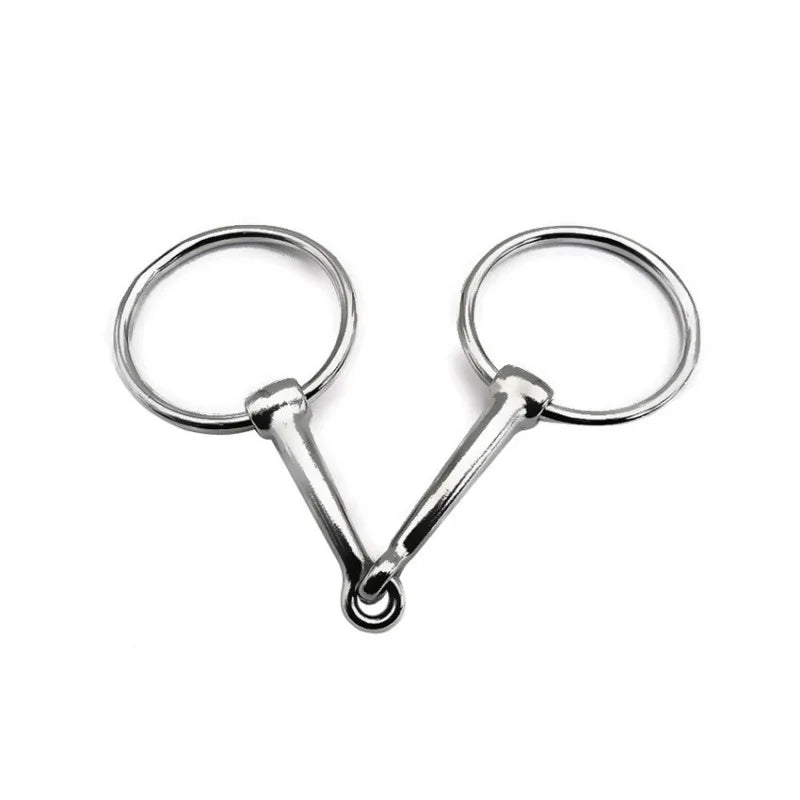 2025 New Horse Bit Stallion Training Bit - Sturdy H Shape Training Bit Horse Snaffle