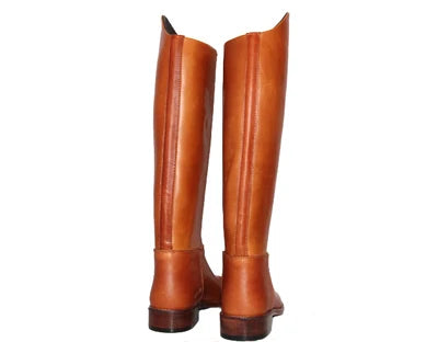 Equestrian   Horse Riding leather Boots Full Lining  Unisex Dressage Boots - Ghoddosh