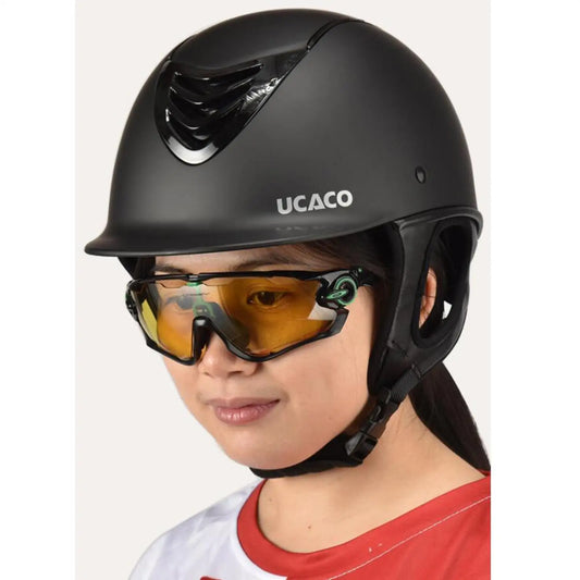 Kids’ Adjustable Equestrian Helmet – Breathable Safety Riding Cap for Children