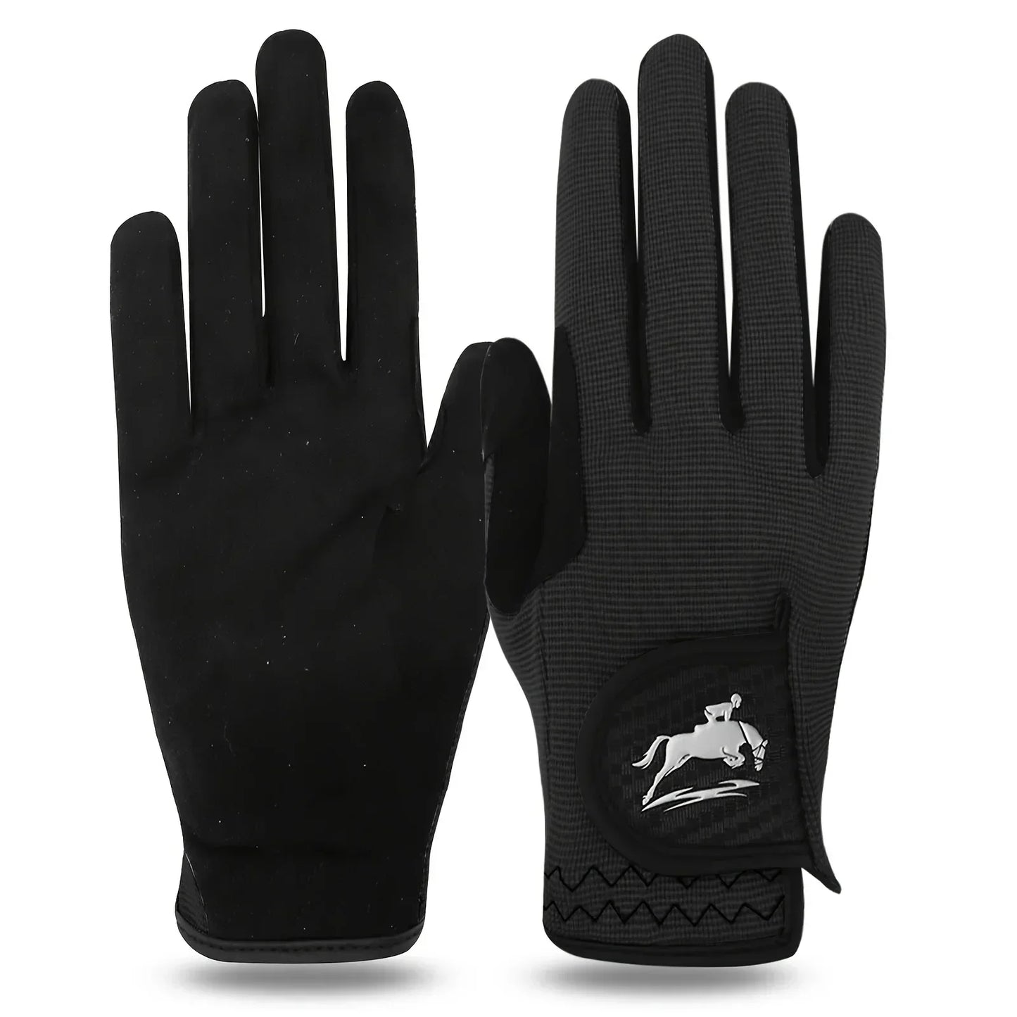 Horse Riding Gloves / Women Mesh Breathable Lightweight with Comfortable Grip .Ghoddosh