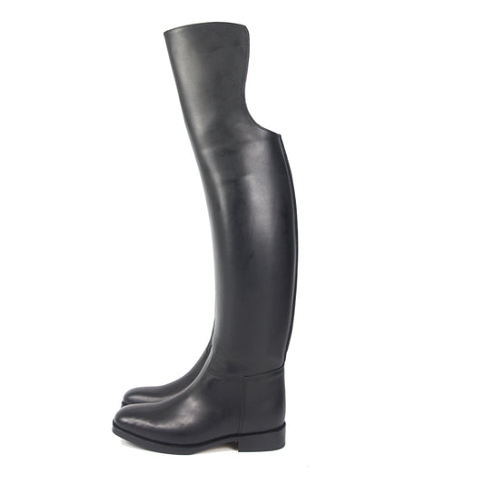 Premium Cowhide Dressage Boots – Overshine Leather, Calf-Lined & Made-to-Measure . Ghoddosh