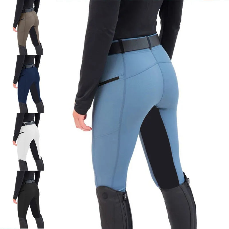 Slim Fit Horse Riding Pants Casual & Comfortable - Ghoddosh