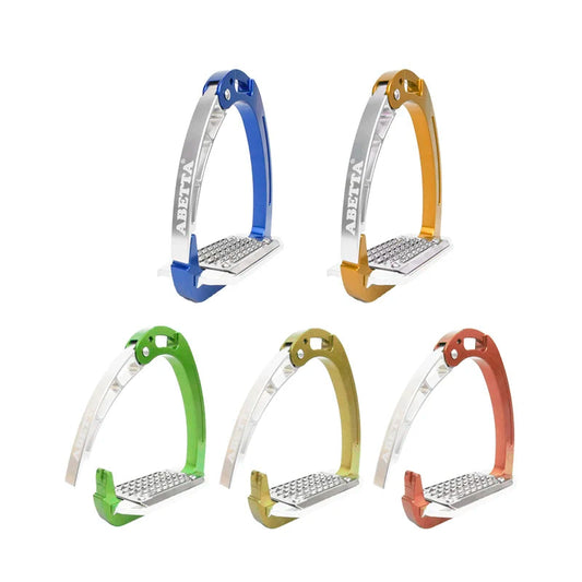 British Style Safety Open Design Equestrian Stirrups / Anti-Lock Horse Riding Saddle Stirrups . ghoddosh
