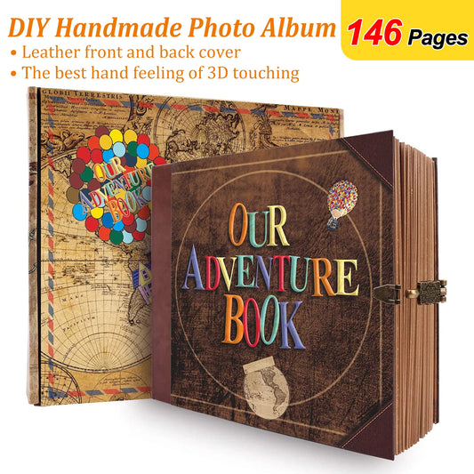 Handmade  Adventure Album , save the moments that value with your beloved , customized with your own touch - Ghoddosh
