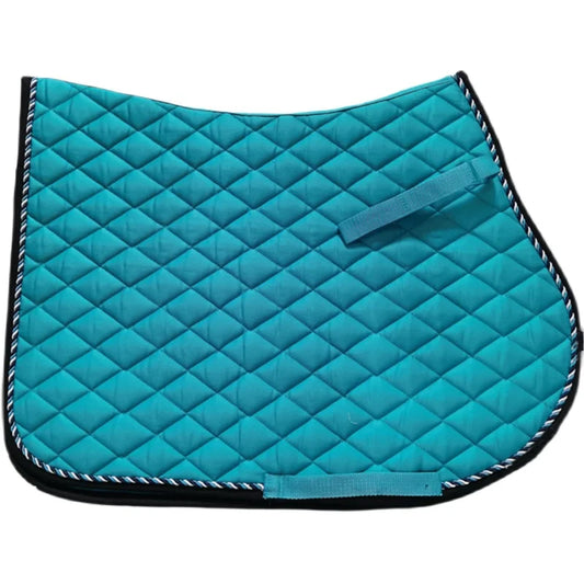 British  Sweat-absorbing , Shock-absorbing Cotton Horse Riding Saddle Pad  - Ghoddosh
