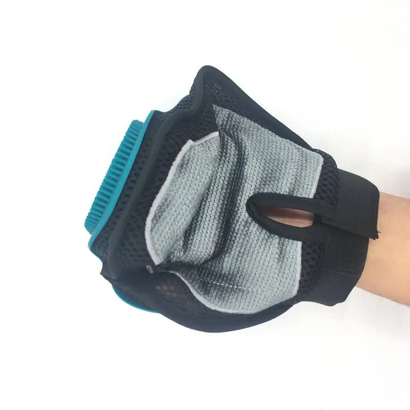 Horse Massage Silicone Gloves / Horse Bathing Massage Scrubber . Ghoddosh