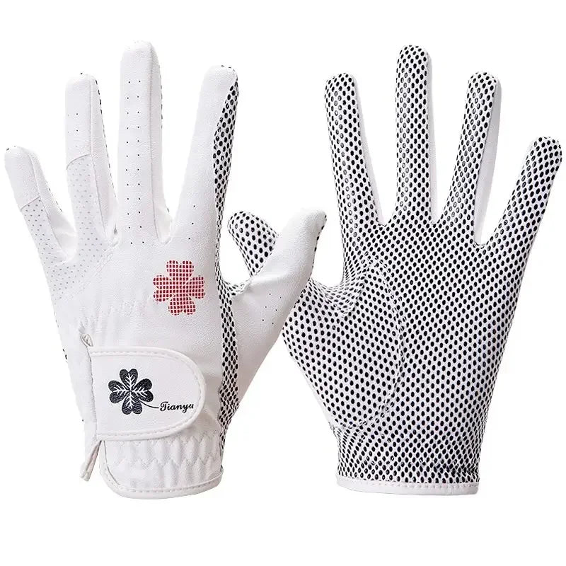 The new floral Silicone Breathable Non Slip Horse Riding Gloves . Ghoddosh