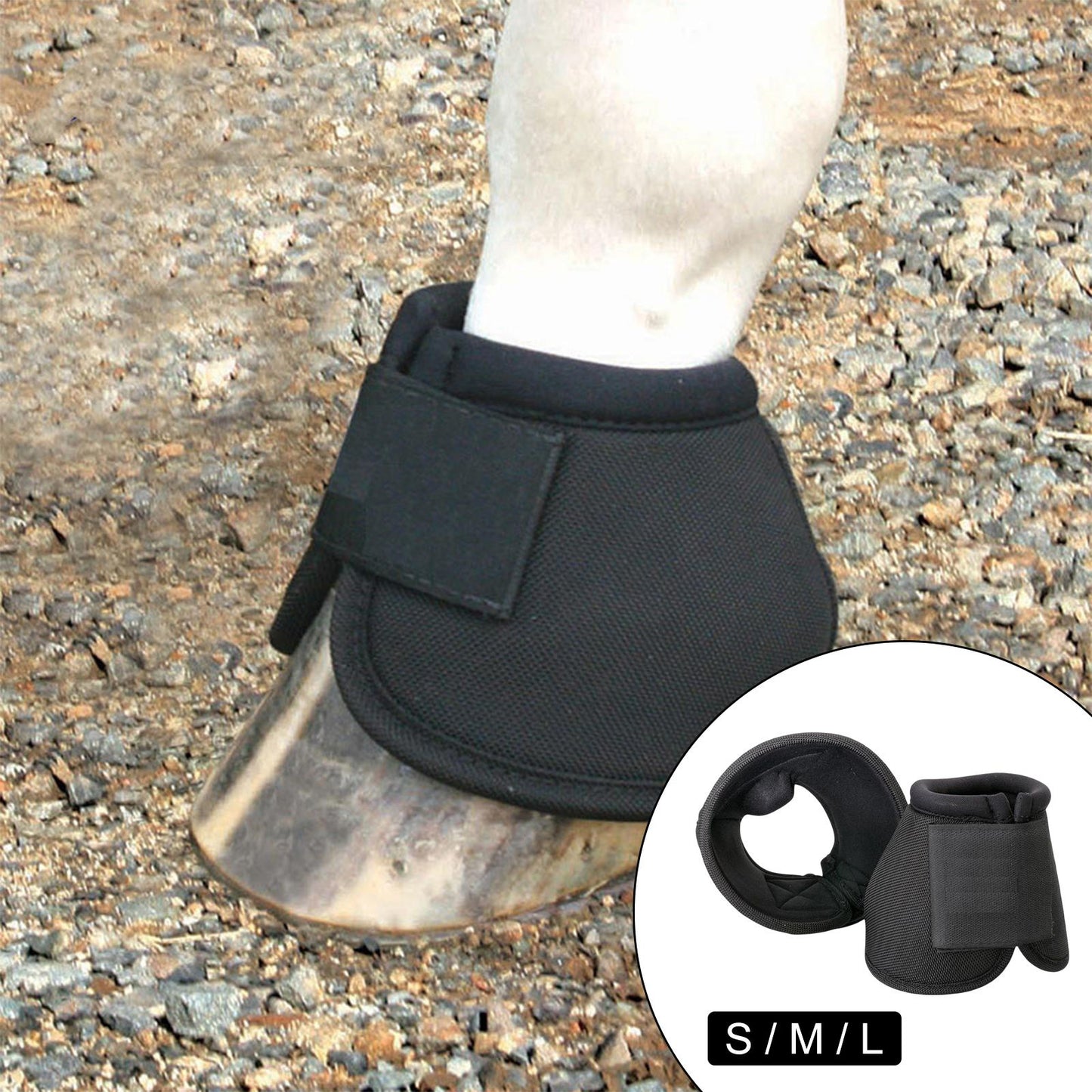 Long Lasting Horse Bell Boots No Bowel Maximum Protection - Ghoddosh