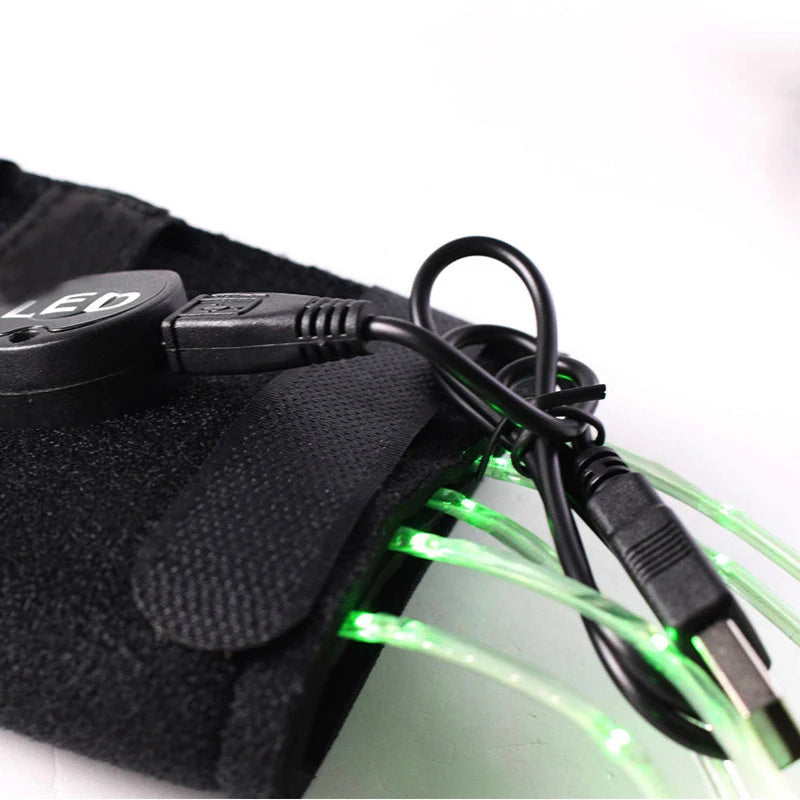 Equestrian/ Horse Tail Trappings LED Flashing Light Bar with a USB Charge
