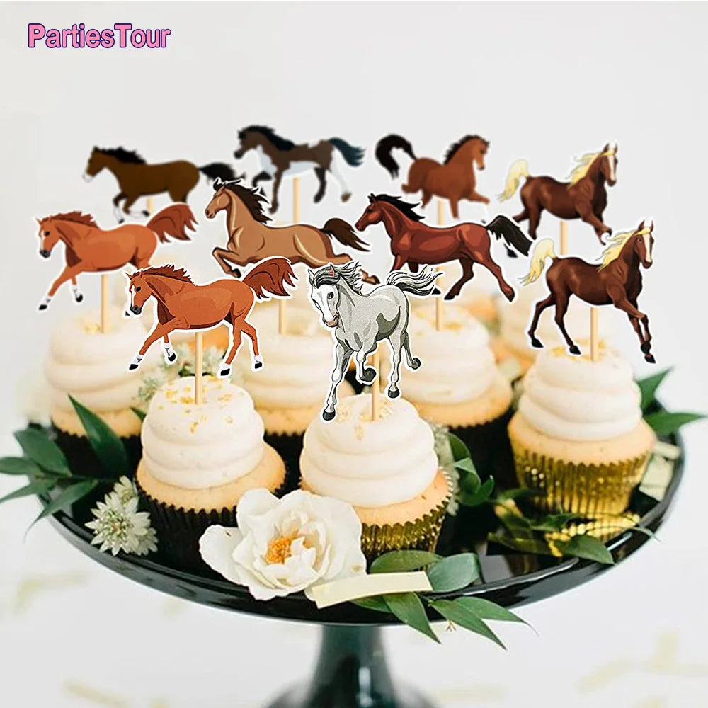 Horse Party Banners . Wild Horse Paper Décor