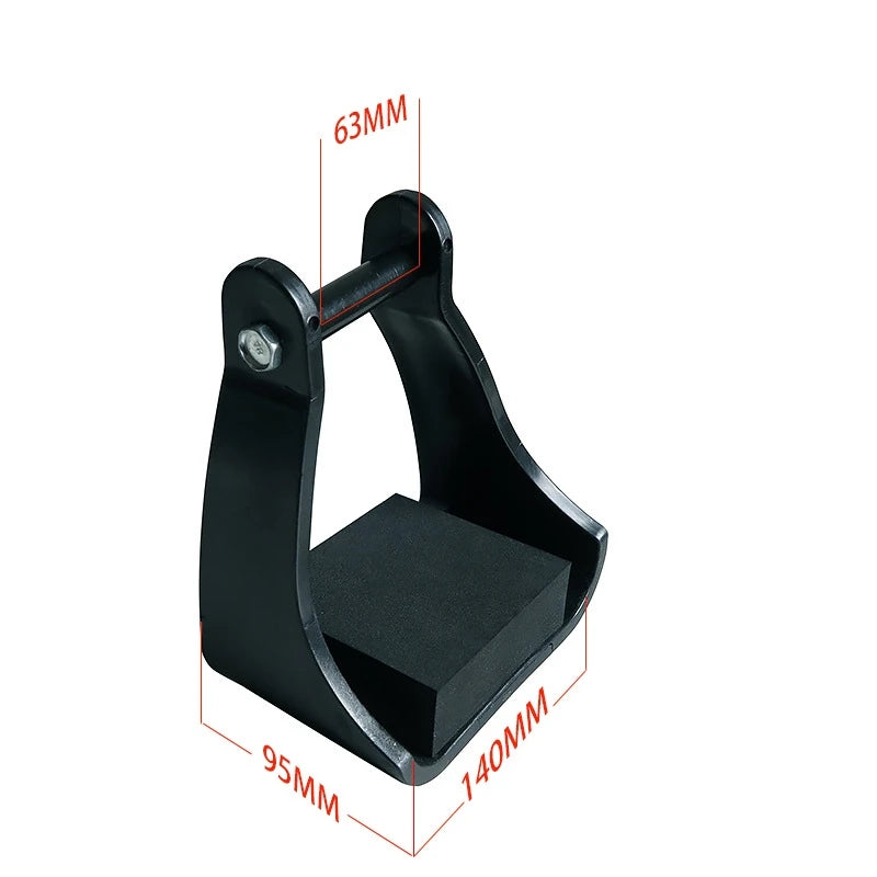 Equestrian / Horse riding Lightweight Safety Western style Saddle Stirrups