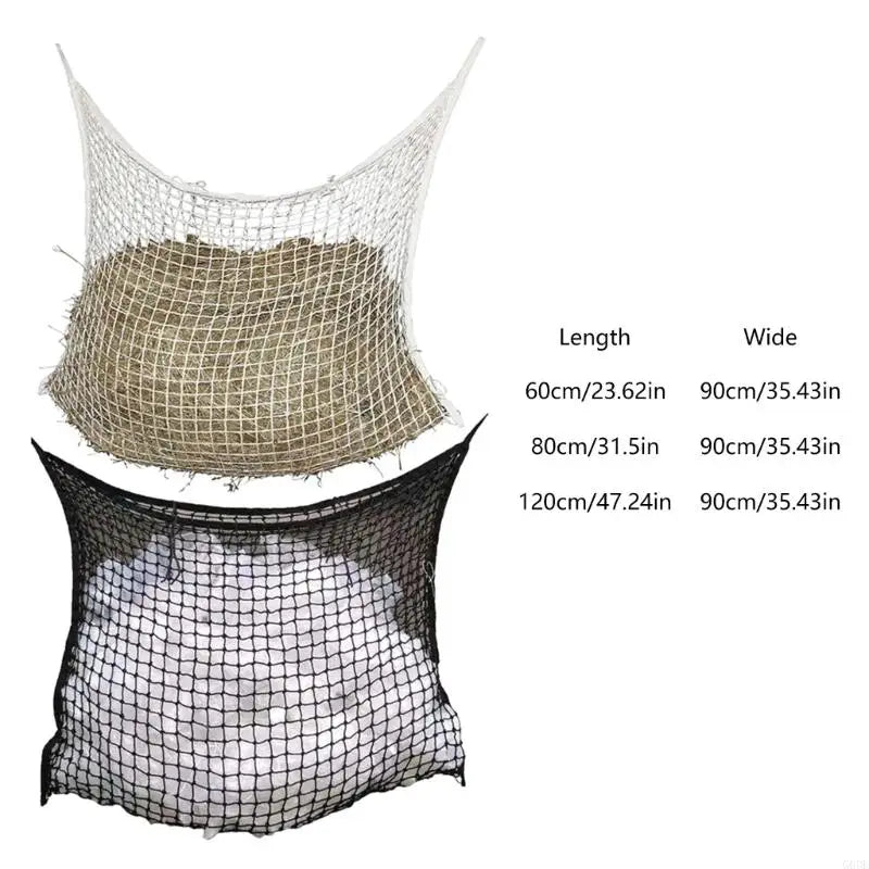Horse Feeding Net Pouch Crafted from durable woven rope