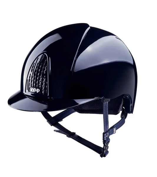 SMART EQUESTRIAN HELMET, POLISH Blue . Ghoddosh