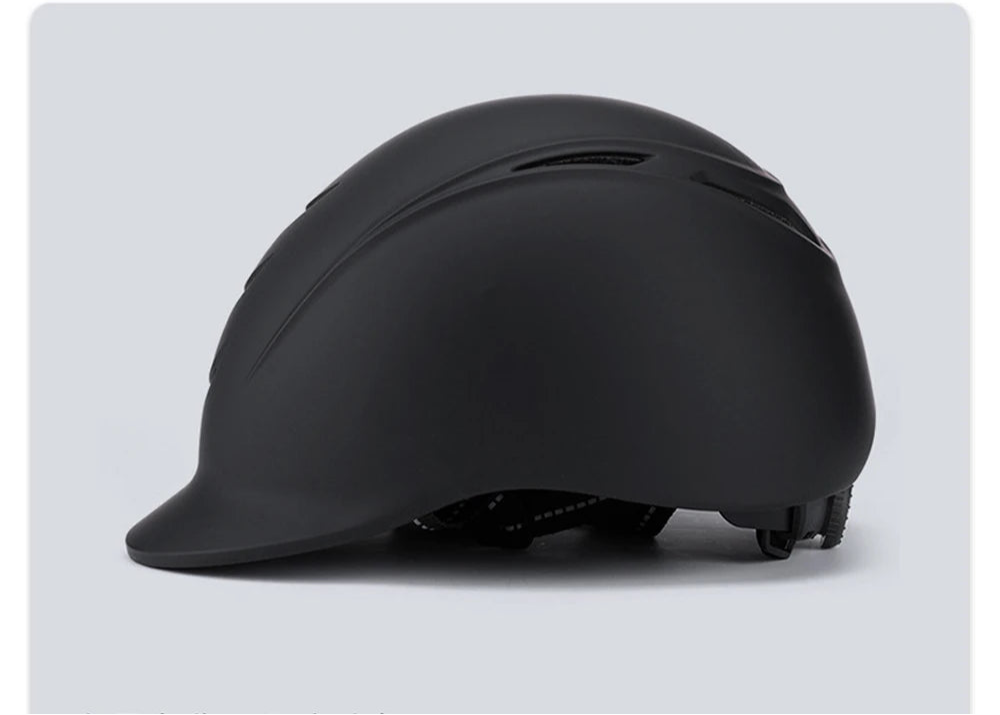 High-Protection Equestrian Helmet – Ventilated Horse Riding Safety Gear