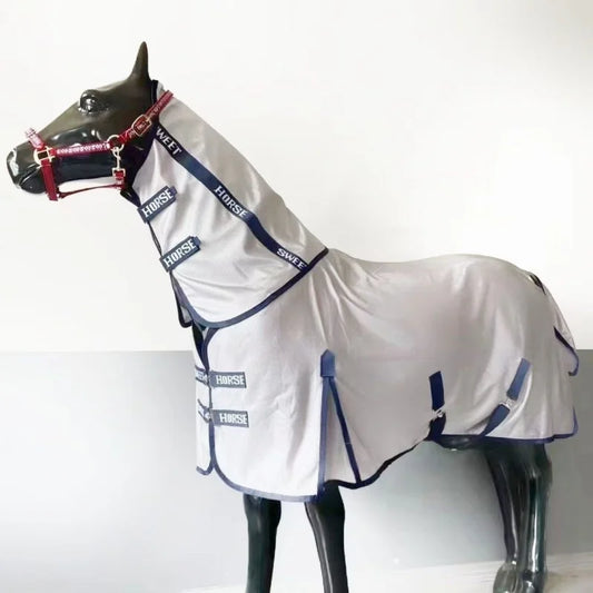 Horse Waterproof Rain Blanket , Breathable  and Mosquito Resistant .