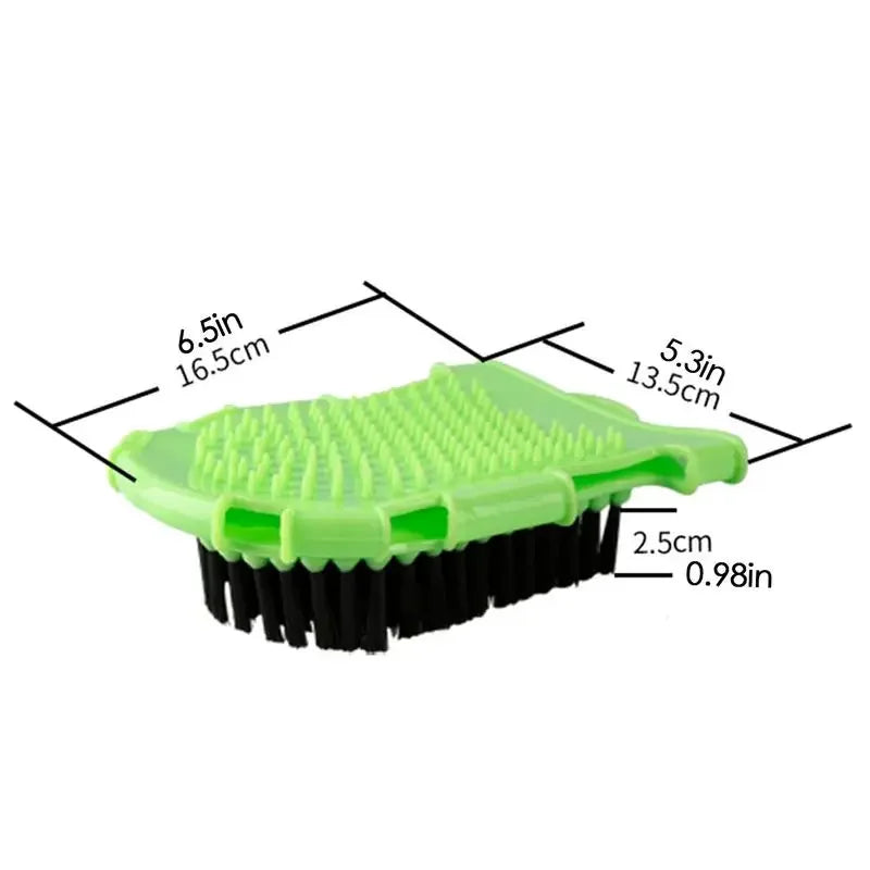 Horse scrub Brushes / Double-Sided Animal Grooming Mitt