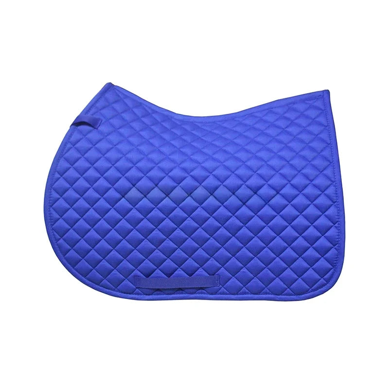 Pure Cotton Breathable Saddle Pad - Anti-Slip Shock Absorbent Riding Pad - Ghoddosh