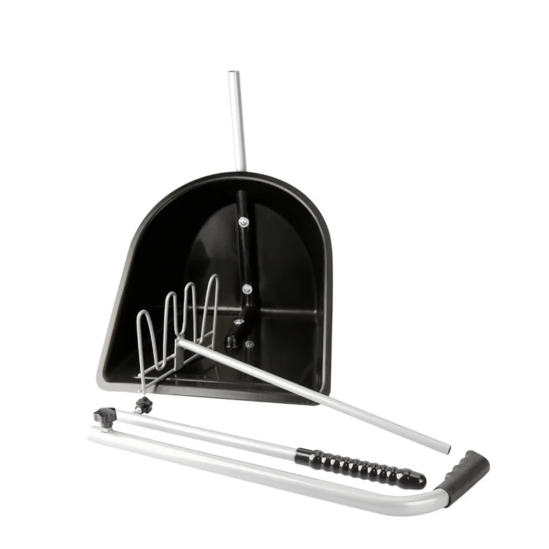 Detachable Horse Stable Dung Picker, Detachable Dustpan, Manure Fork, Adjustable Barrier, Cleaning Tools