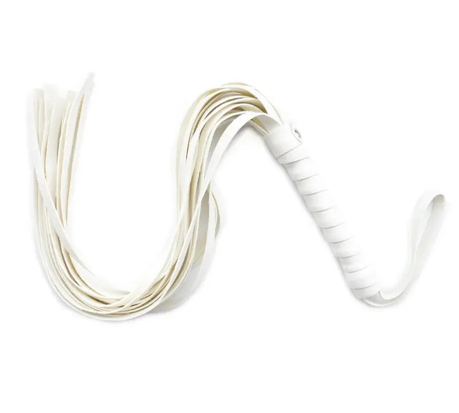 High Quality Pu Leather whip , with Flogger Hand Cuffs . ( Available In Different Colors ) Ghoddosh
