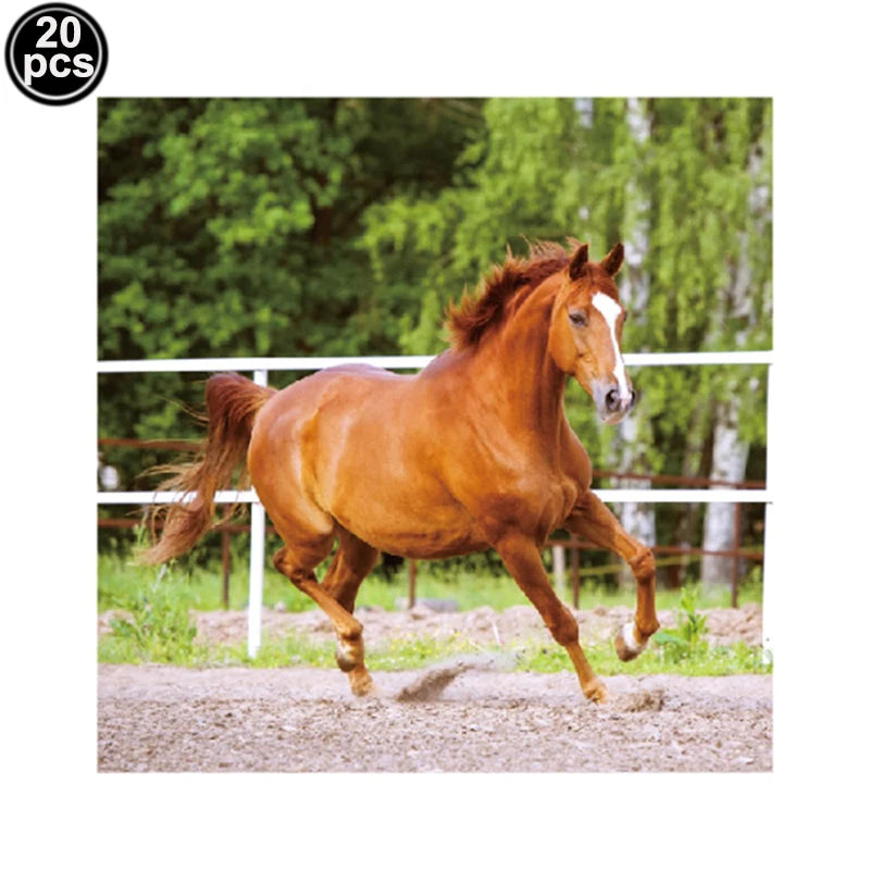 Horse Party Banners . Wild Horse Paper Décor