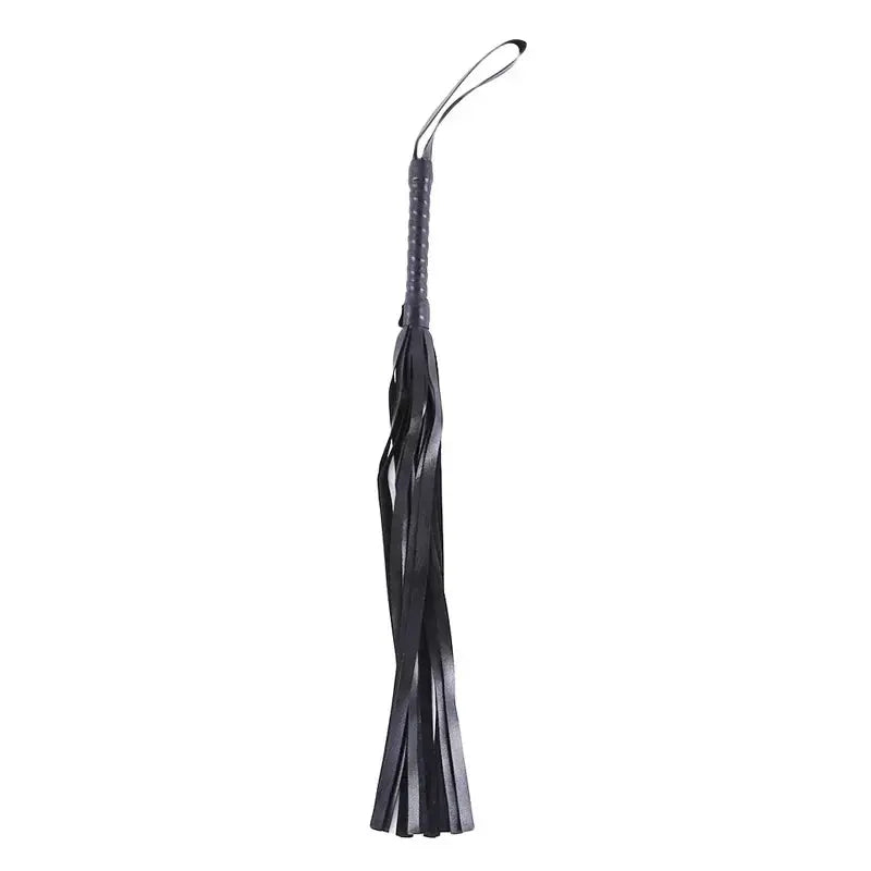 High Quality Pu Leather whip , with Flogger Hand Cuffs . ( Available In Different Colors ) Ghoddosh