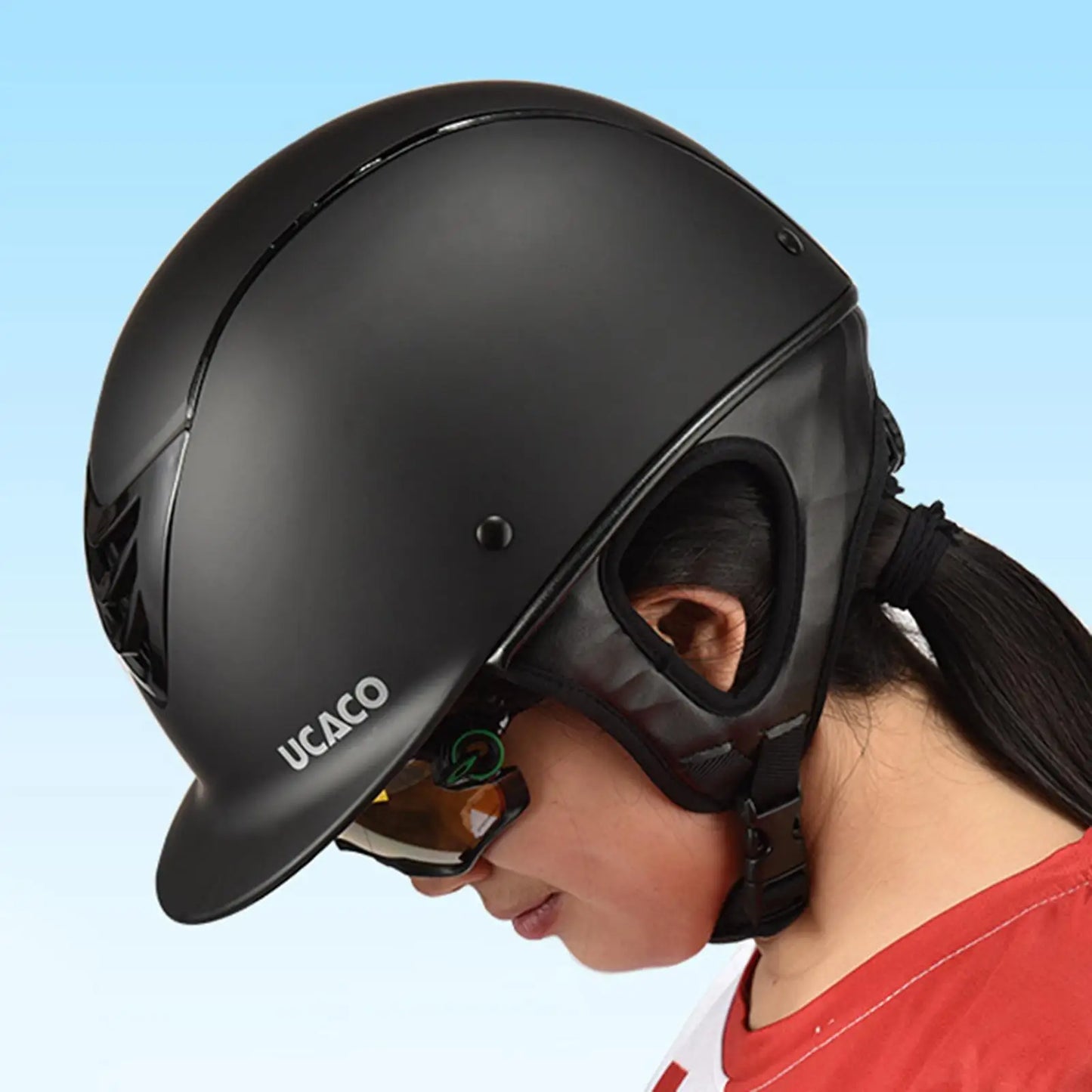 Kids’ Adjustable Equestrian Helmet – Breathable Safety Riding Cap for Children