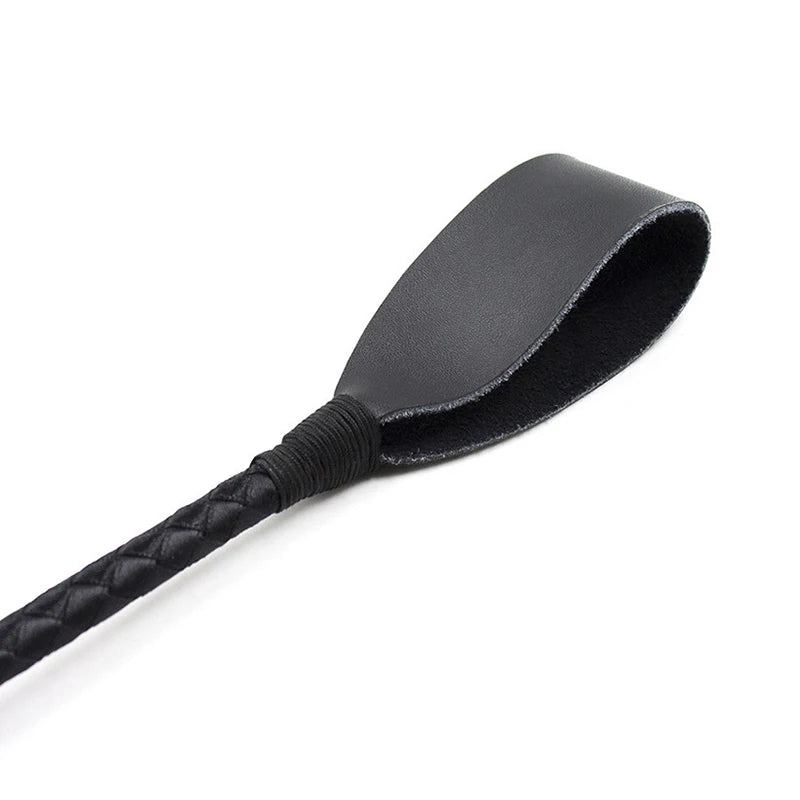Equestrian Training  Riding Leather  Crop / Lightweight &  Non Slip With Handle . Ghoddosh
