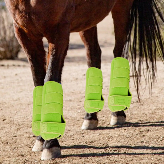 4x Horse Boots Leg Protective Leg Wraps - Ghoddosh