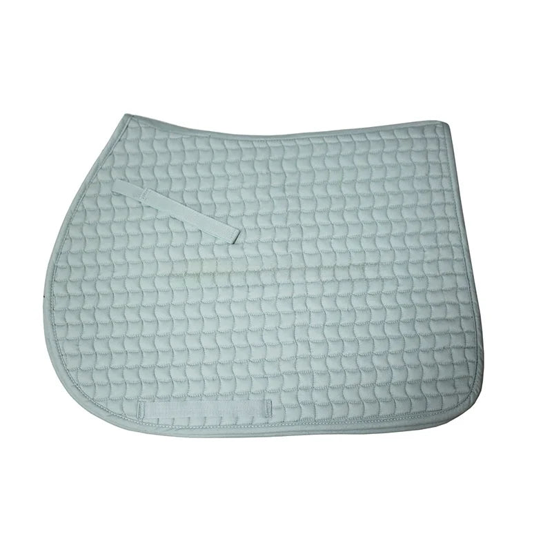 Pure Cotton Breathable Saddle Pad - Anti-Slip Shock Absorbent Riding Pad - Ghoddosh