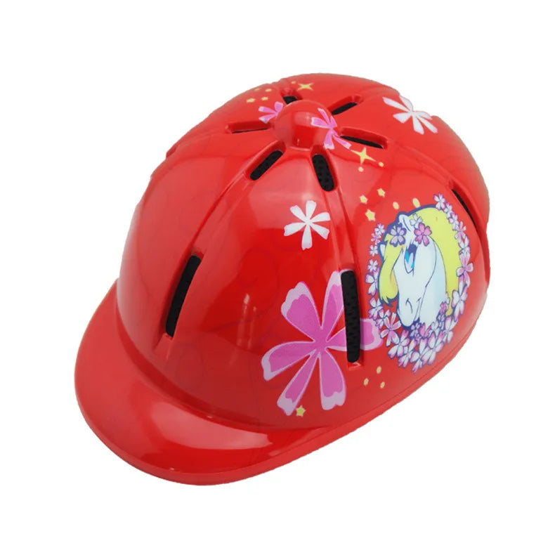 Children's Equestrian Colorful Unisex Helmet . Ghoddosh