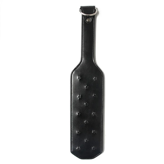 Stainless steel Spikes Leather Whip for Horse Training