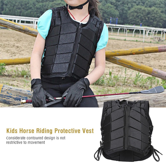 "All-Ages Equestrian Protective Vest - High-Impact Horse Riding Safety Gear" - Ghoddosh