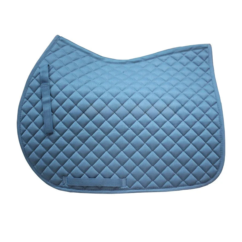 Pure Cotton Breathable Saddle Pad - Anti-Slip Shock Absorbent Riding Pad - Ghoddosh