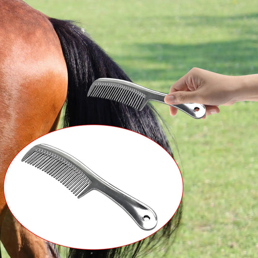Metal Pulling Horse Grooming Comb - Ghoddosh
