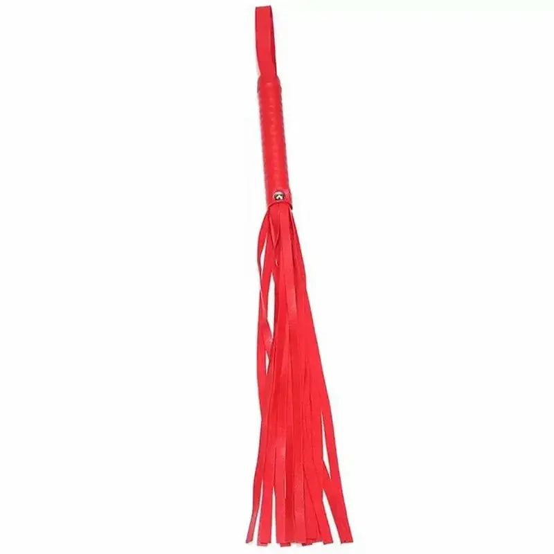 High Quality Pu Leather whip , with Flogger Hand Cuffs . ( Available In Different Colors ) Ghoddosh