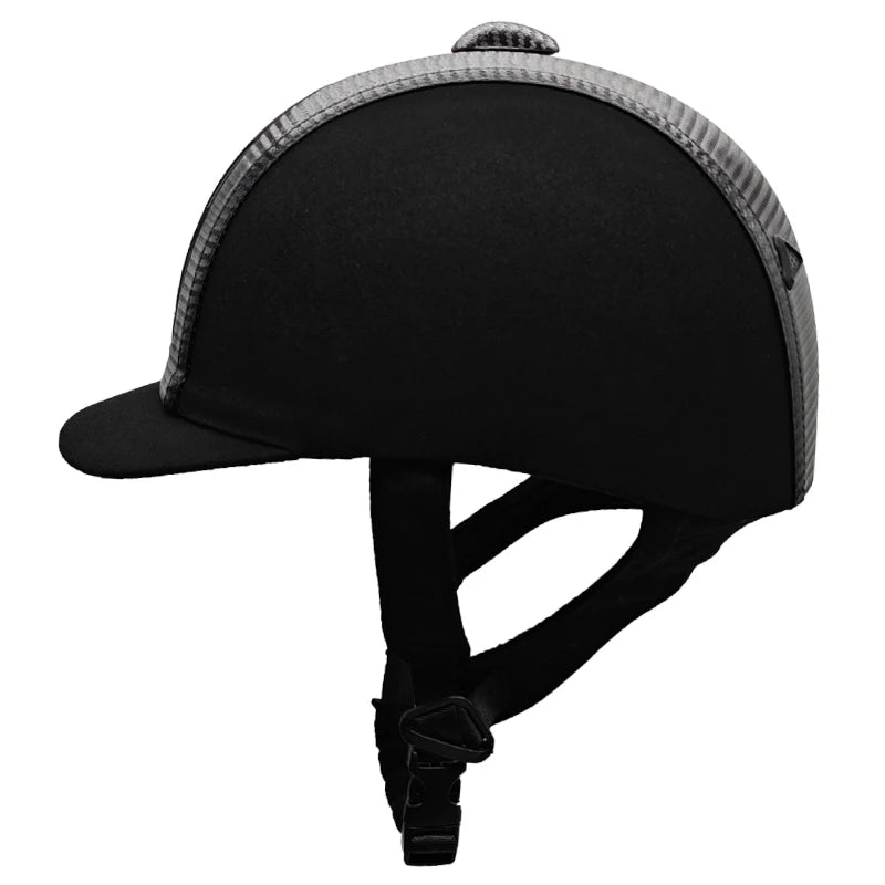 Equestrian Horse Rider Helmet  , Durable Safety  with Half Cover Horse Riding Helmet for both Children and Adults - Ghoddosh
