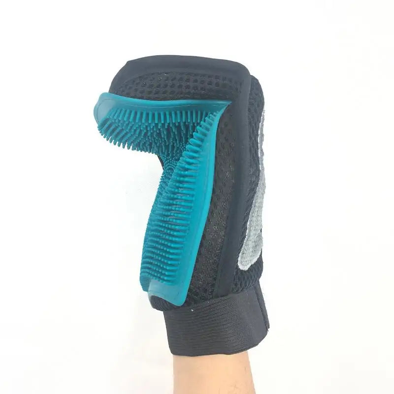Horse Massage Silicone Gloves / Horse Bathing Massage Scrubber . Ghoddosh