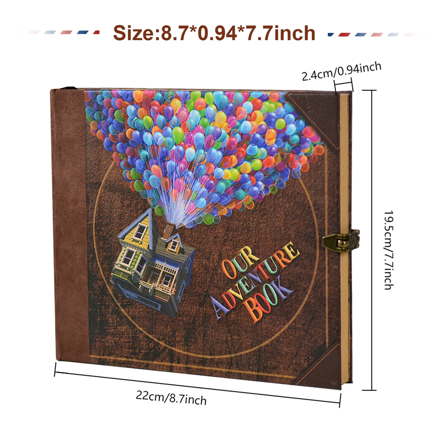 Handmade Adventure Album , save the moments that value with your beloved , customized with your own touch - Ghoddosh