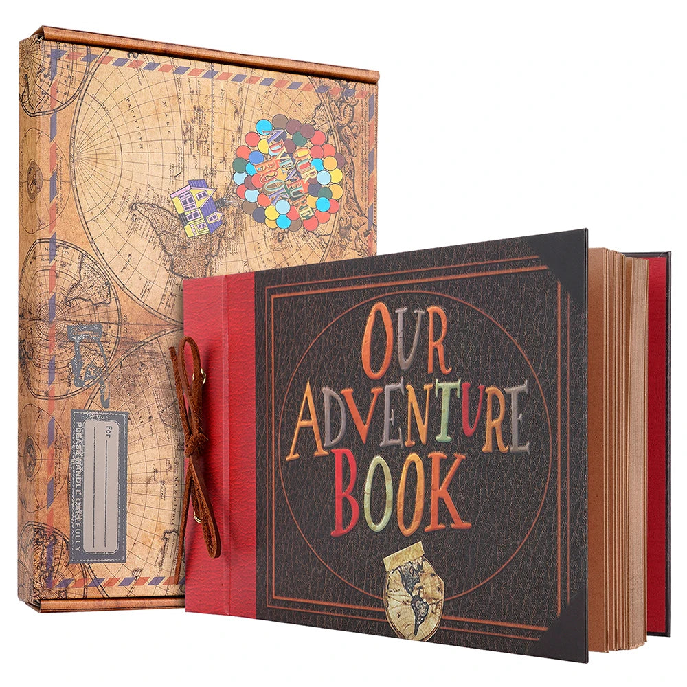 Handmade Adventure Album , save the moments that value with your beloved , customized with your own touch - Ghoddosh