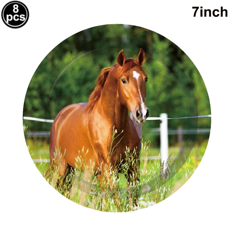 Horse Party Banners . Wild Horse Paper Décor