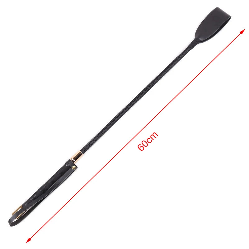 Equestrian Training  Riding Leather  Crop / Lightweight &  Non Slip With Handle . Ghoddosh